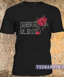 Aeroplane of idiot t-shirt