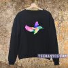 Amazingphil Geometric Rainbow Hummingbird Sweatshirt