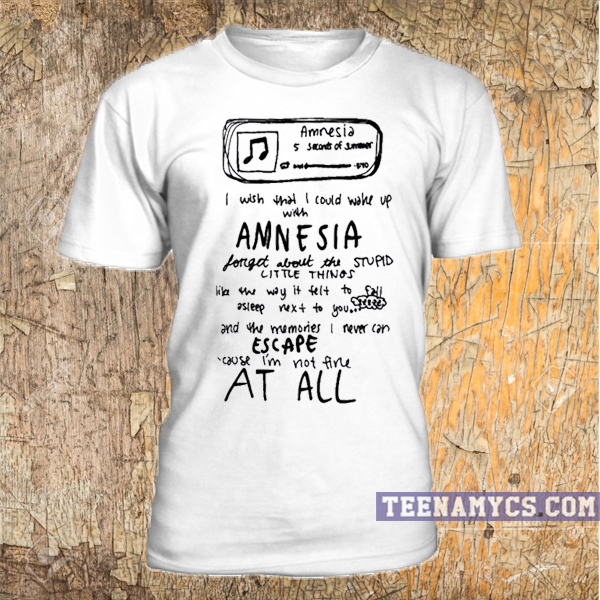 amnesia house t shirt