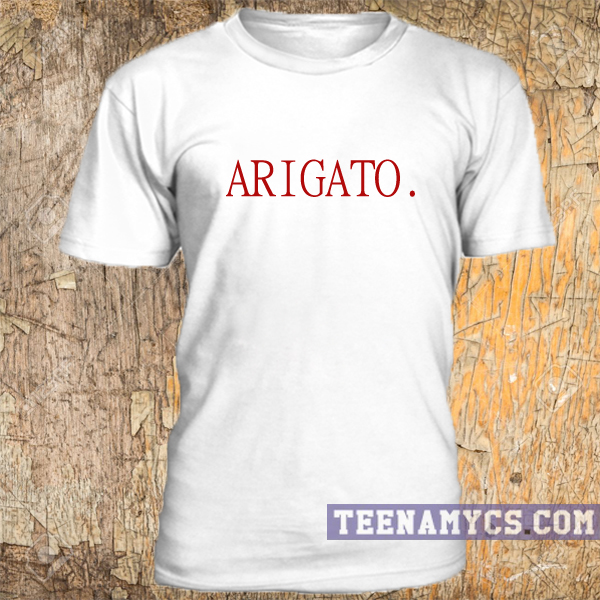 Arigato t-shirt