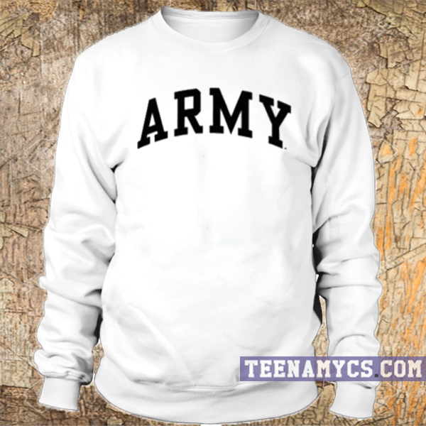 army sweatshirt