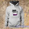 Asexual Pride Cat Hoodie