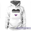 Asexual Pride Heart Hoodie