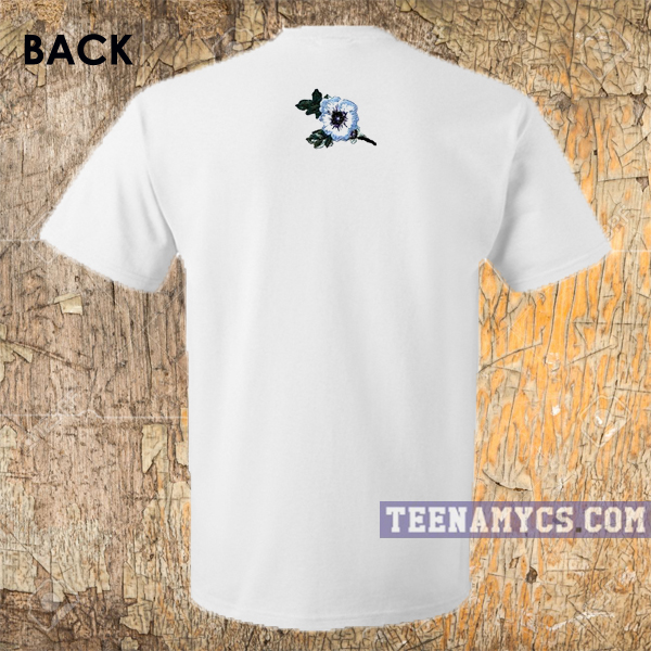 Blue flower T-Shirt