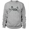 Cat Meow Sweatshirt