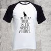 Cat thrackery binx baseball tee