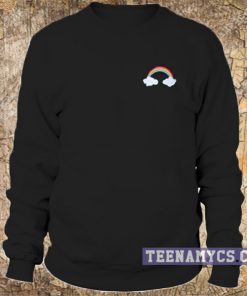 Clouds and rainbow Sweatshirt