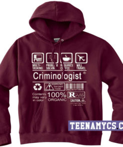 Criminologist Hoodie