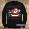 Dabbing Santa Ugly Christmas Sweatshirt