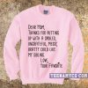 Dear Mom Sweatshirt
