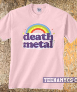 Death metal rainbow t shirt