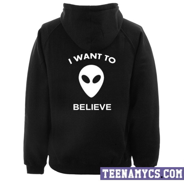 I want to believe, Alien Hoodie