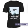 I want to believe the x-files T-shirt