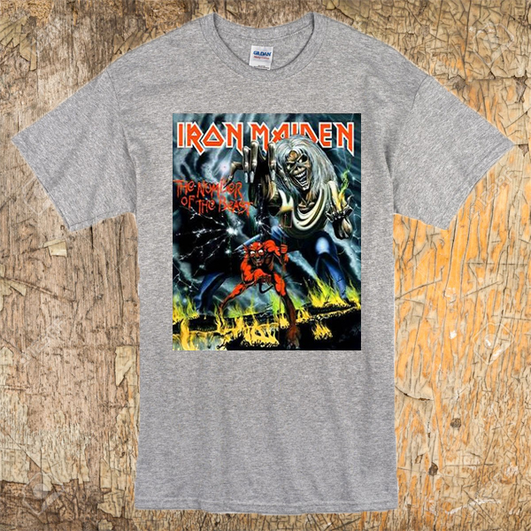 Iron Maiden The number of the beast T-shirt - teenamycs