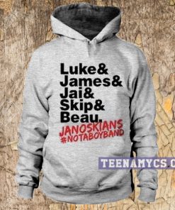 Janoskians not a boyband Hoodie