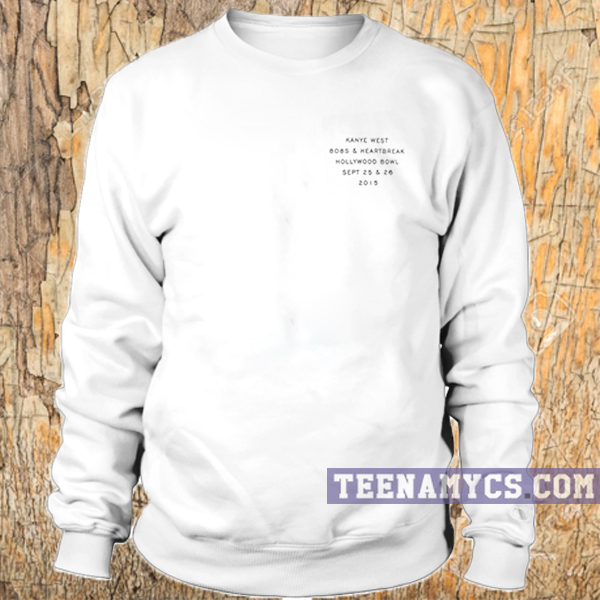 808s and heartbreak sweatshirt