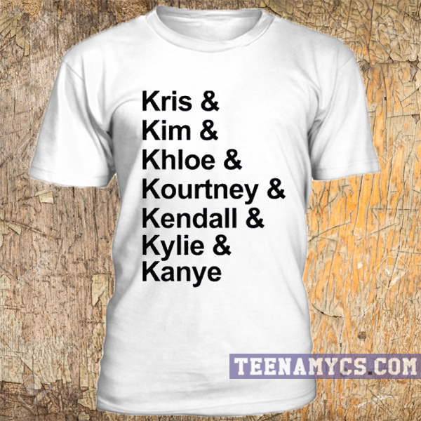 Kris kim khloe t-shirt