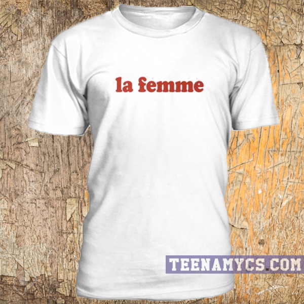la femme t shirt band
