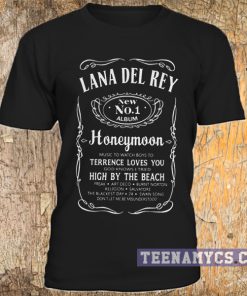 Lana Del Ray, honeymoon t-shirt