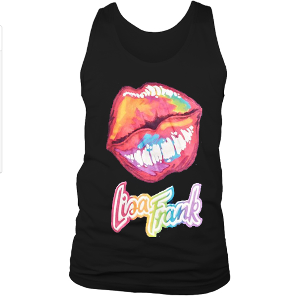 Lisa Frank kiss tank top