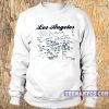 Los Angeles Map Sweatshirt