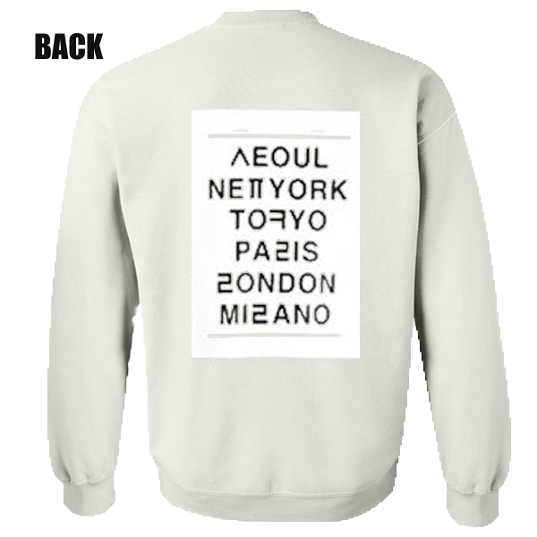 Love City Back Sweatshirt