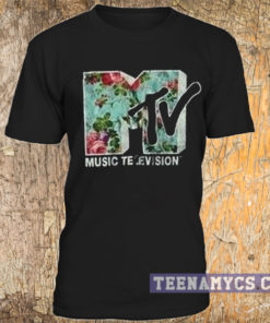 MTV Flowery unisex T-shirt