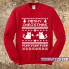 Meowy Christmas Sweatshirt