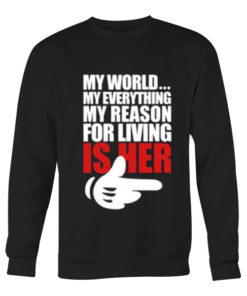 My World Is Her Couple Sweatshirt