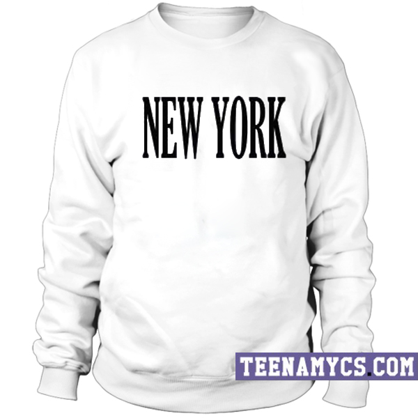 new york t shirt sweatshirt