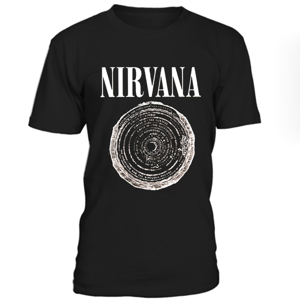 nirvana grey tshirt