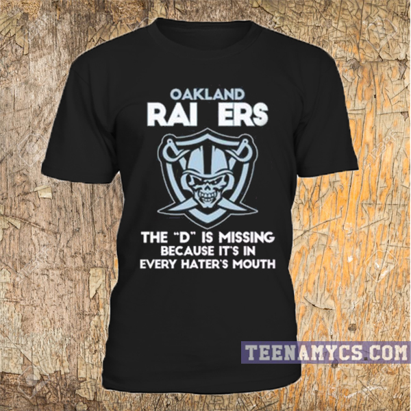oakland raiders tee shirts