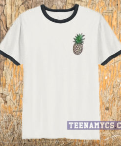 Pineapple ringer t-shirt