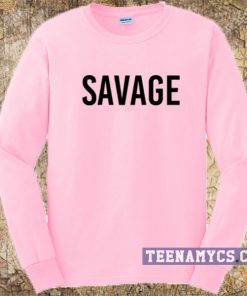 Pink Savage Sweatshirt