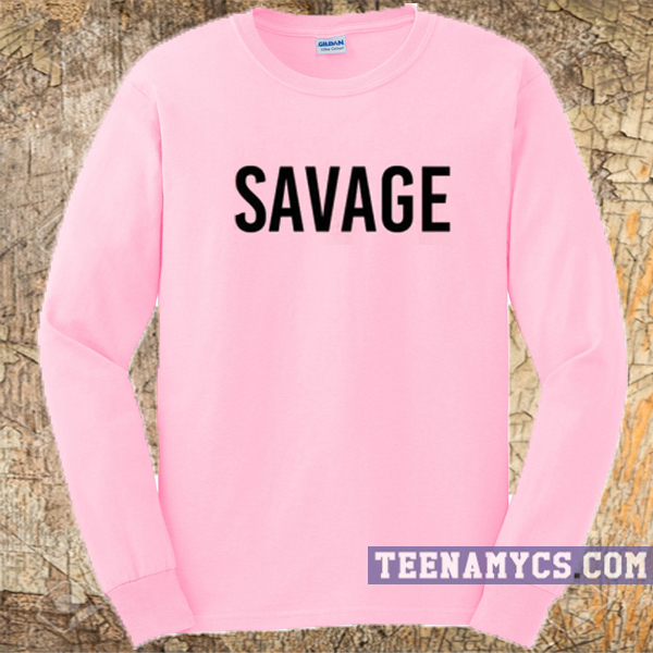 pink savage hoodie