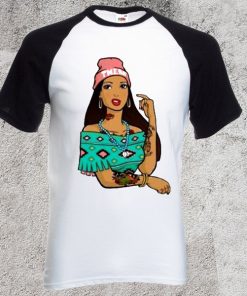 Pocahontas twerk baseball tee