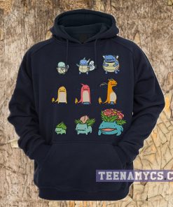 Pokemon Character Evolution Hoodie