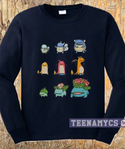 Pokemon Character Evolution Sweatshirt