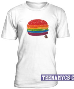 Rainbow burger unisex T-Shirt