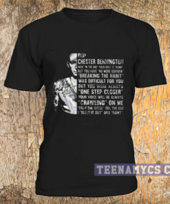 Rip Chester Bennington t-shirt