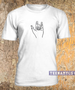 Rock Metal Hand Sign T-shirt
