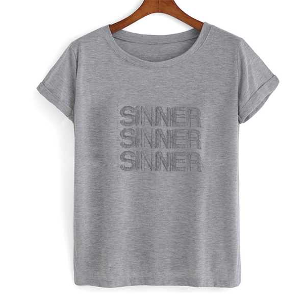 sinner tshirt