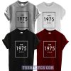 The 1975 unisex t-shirt