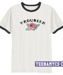 Troubled ringer t-shirt
