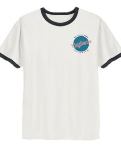 We grew here you flew here California ringer t-shirt