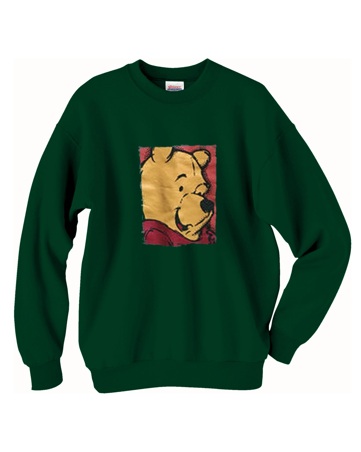 red pooh sweatshirt