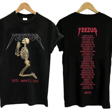 yeezus god wants you tee