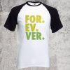 forever raglan baseball tee