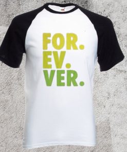 forever raglan baseball tee
