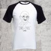 omg chill gandhi raglan unisex t-shirt